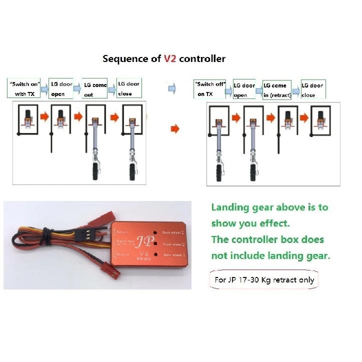 JP Retract Controller ER200 ER-200 V-1D for 17-30 KGS Motor