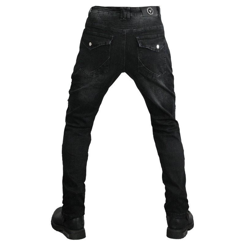Motorcycle Riding Pants Men Kevlar Reinforced Anti-Tear Biker Jeans With Silicone Padding Fall Season