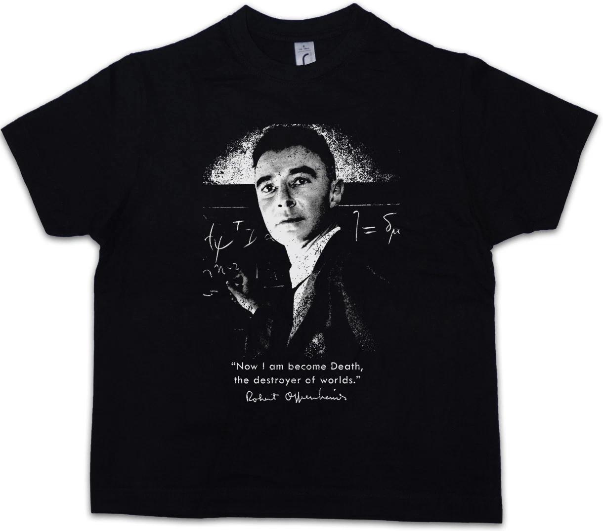 NOW I AM BECOME DEATH Kids Boys kids boys T-Shirt Destroyer worlds Robert Oppenheimer 140