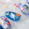 Planet 5D Carved Nail Decals DIY Nail Art Decorations Cartoon Nail Sticker Manicure Accessories