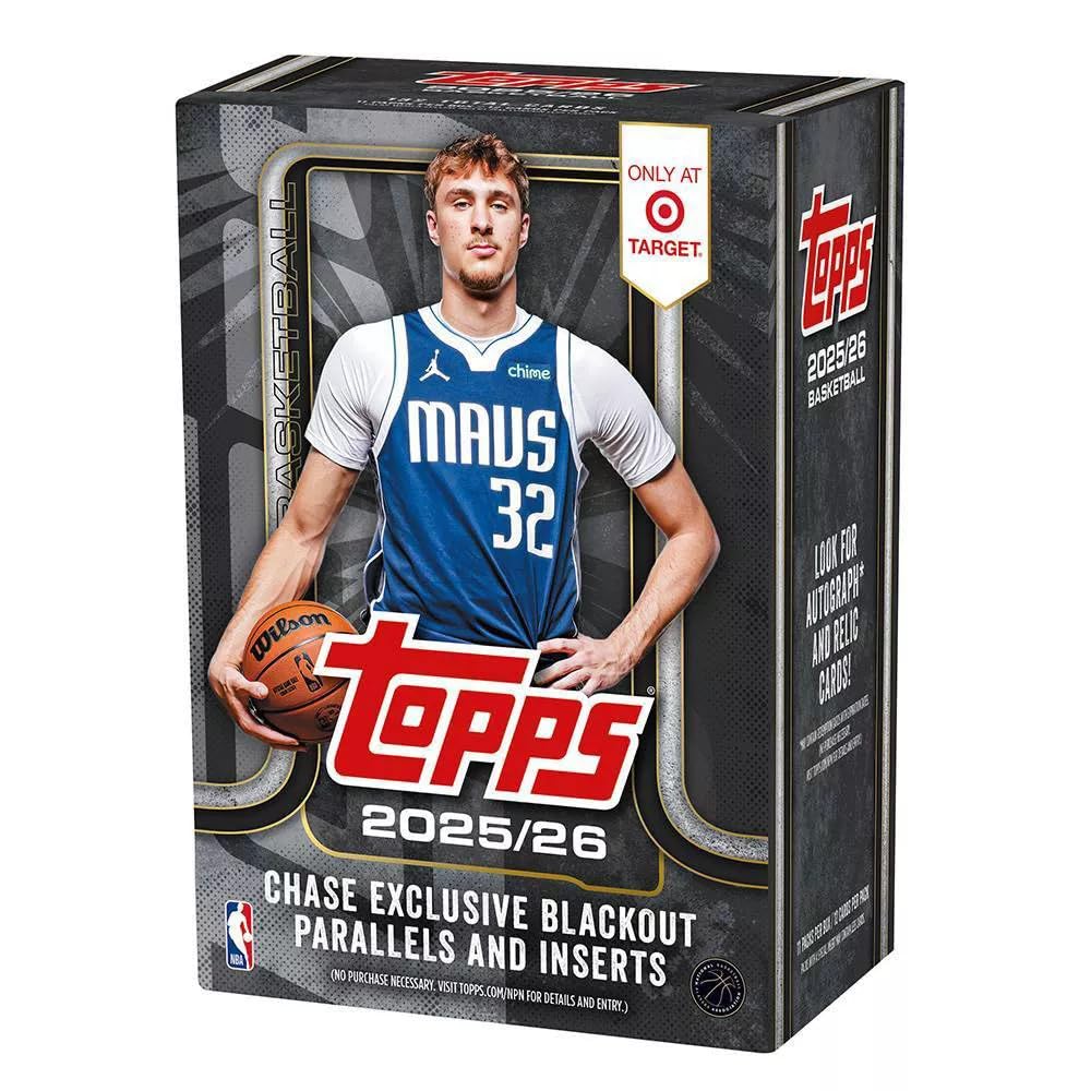 Topps Basketball NBA Flagship Value Blaster Box 2025/26 (Blackout Parallel)