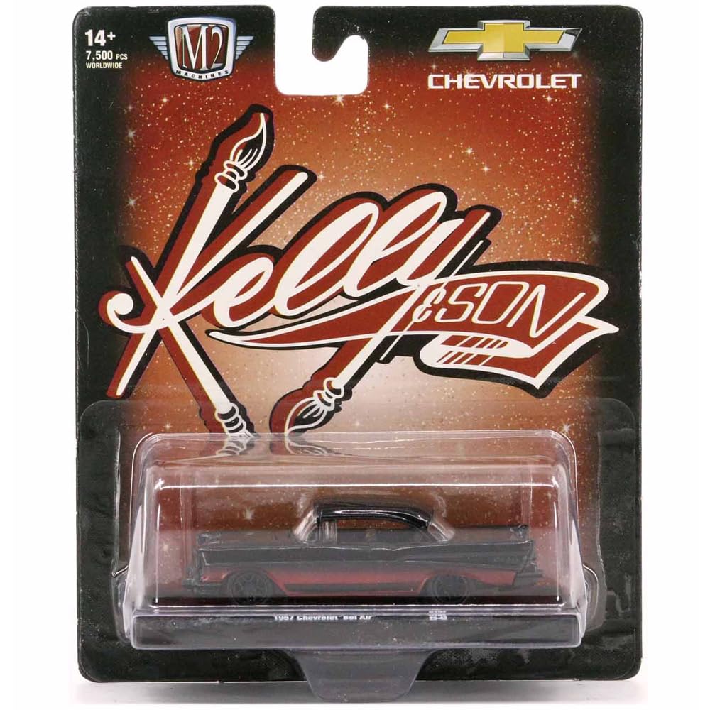 M2 MACHINES Масштаб 1:64 Серия Drivers Выпуск 102 «1957 Chevrolet Bel Air» зелёный