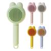 Self Cleaning Slicker Brush Pet Grooming Shedding Brush Gentle Pet Undercoat Hair Remover Comb for Long And Short Cats Dogs