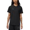 Jordan T Shirts Men's Black Crew Neck Moderate Straight Fit DQ7359-010