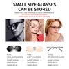 Car Visor Sunglasses Case Universal Shock-proof Automotive ABS Eyeglasses Holder Protective Box Clip Eyewear Hard Shell Storage