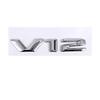 V12 Logo Auto Blatník Boční Znak Zadní Kufr Znak Samolepka pro Mercedes Benz S Třída S400 S300 S600 W210 W212 W204 W205 W207 W168