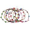 Flower LED Light For Bride Hairband Flower Crowns Wreath Headband Glowing Wreath Beach Headband