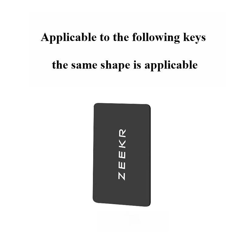 For Zeekr 001/007/009/X Card Key Set High-grade Zeekr Car Case Car Key Cover Car Accessories Modification Anti-scratch Tools