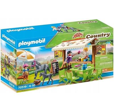 Plastic Construction Set Playmobil 70519 Country Camping Cafe
