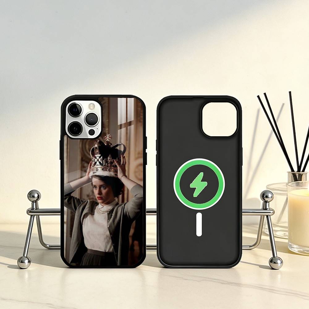 

Claire Foy Phone Case For iPhone17,16,15,14,13,12,11 Plus,Pro Max Magnetic For Magsafe Wireless Charging iPhone15PROMAX
