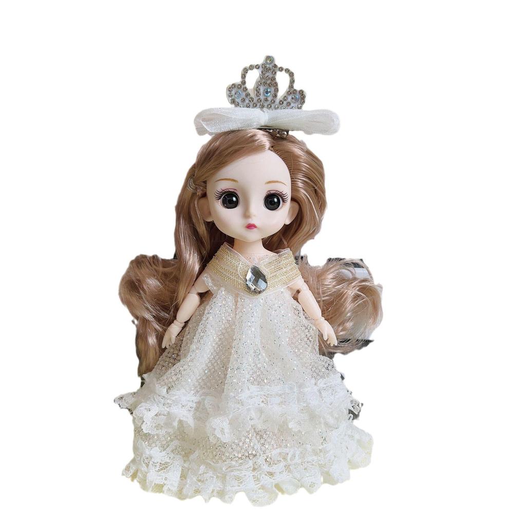 Princess Doll Mini Set - 17cm Toy for Girls, Perfect Birthday Gift