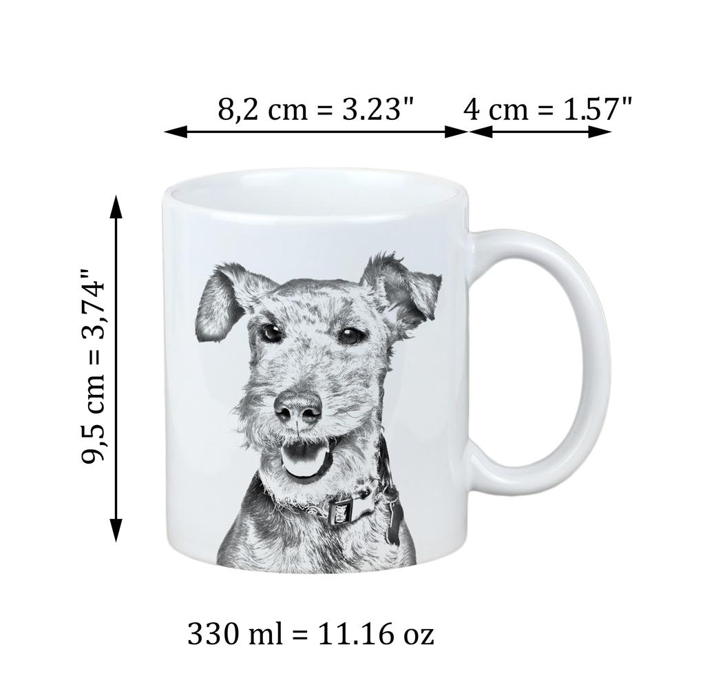 Welsh Terrier, Welshie, Daeargi Cymreig - cup with a dog, personalized cup with a print, a classic gift for everyone from the Art-Dog brand