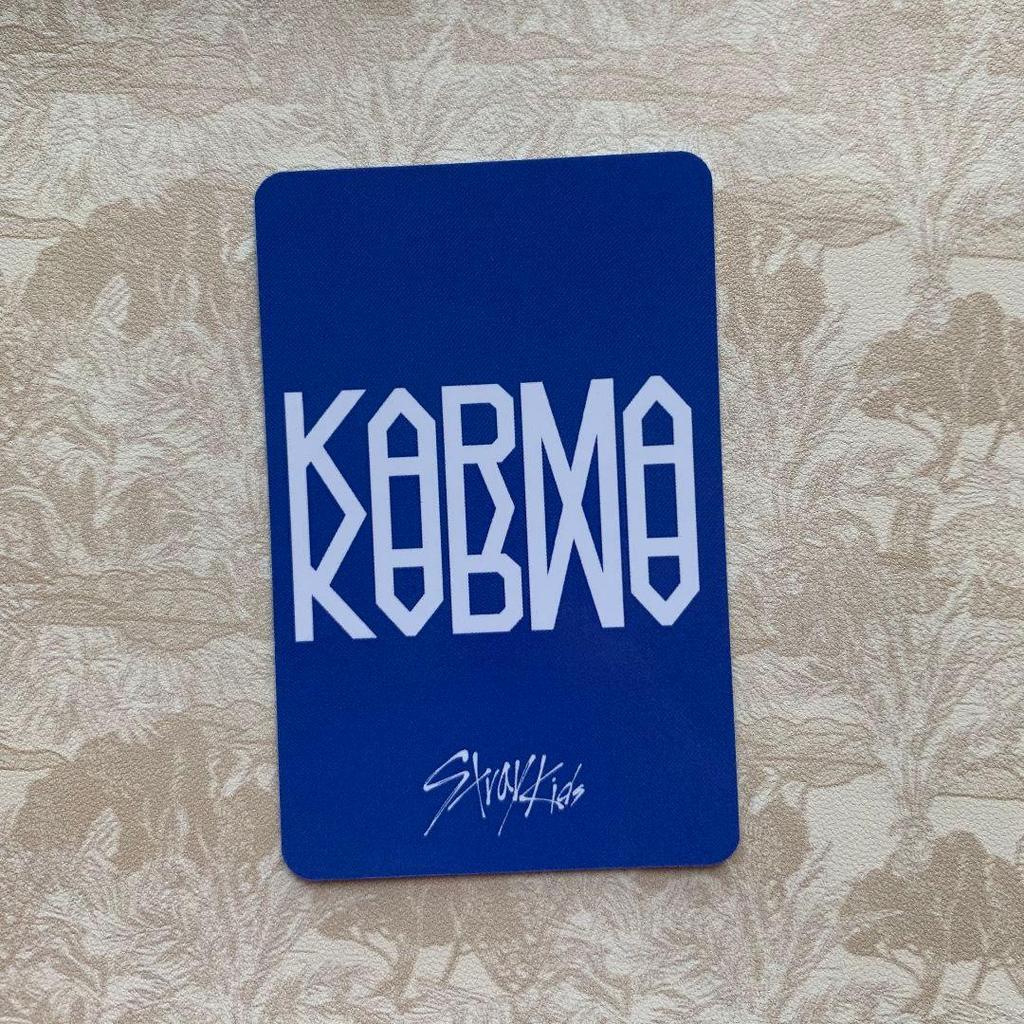 [USED] StrayKids USA KARMA TARGET Bonus Trading Card Bang Chan