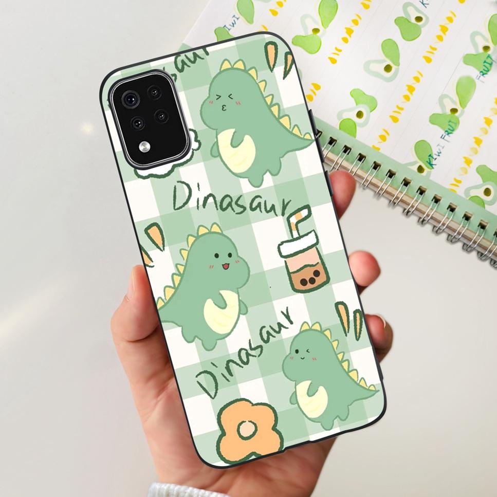 New For LG K42 6.6  Case Beautiful Flower Butterfly TPU Soft Silicone Cover Coque For LG K42 K 42 LMK420 Bumper Phone Case Funda LG K42