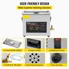 6L Digital Ultrasonic Cleaner Heater Timer 400W Powerful Jewelry Eyeglass