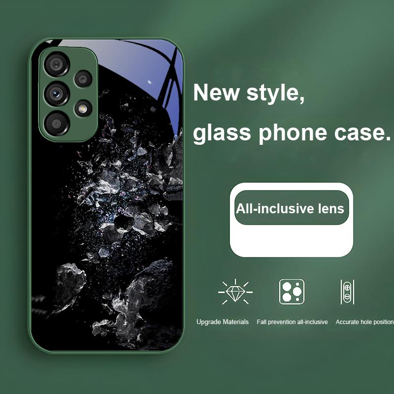 Multiple Star Universes For Samsung Galaxy S23 24 Plus S20 21 FE S25 Ultra A70 72 73 51 52 53 Tempered Glass Phone Case