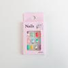 Snowflake Snowman Children Christmas False Nails Bunny Flower Bowknot Kids Cartoon Fake Nails Full Cover Nail Tips Nail Supplies