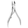 Stainless Steel Ingrown Toenail Tweezers & Precision Angled Tip, Large Cuticle Nipper & Callus Remover for Foot Care