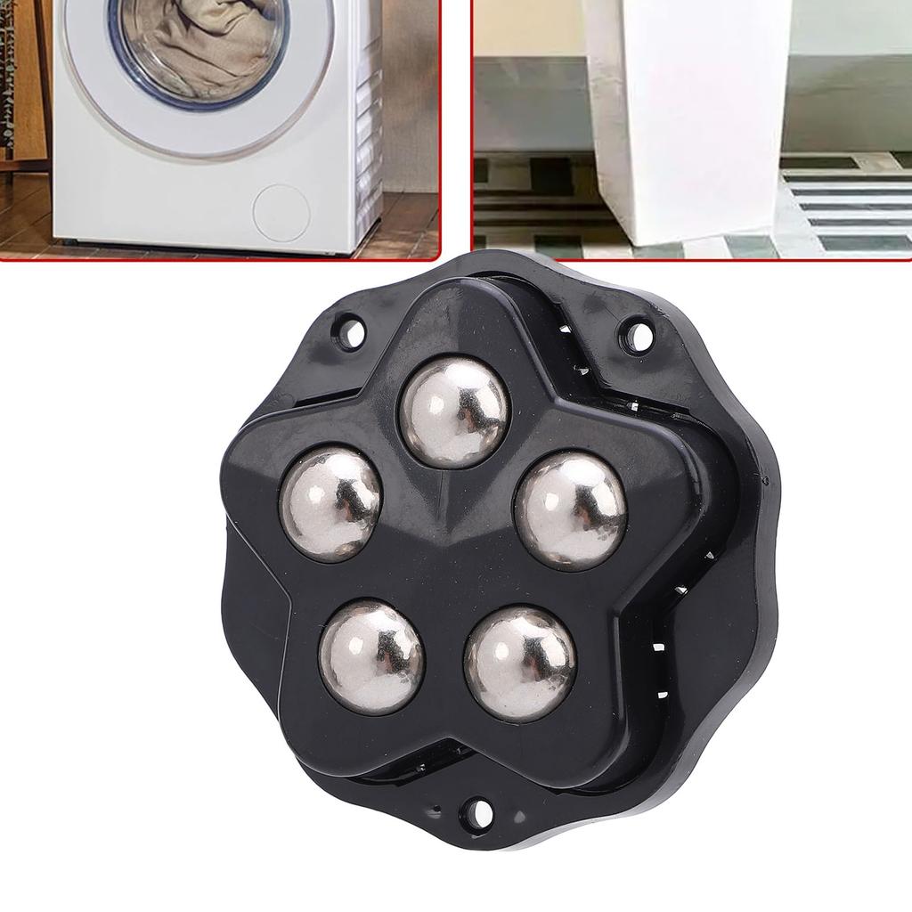 12PCS Self Adhesive Caster Wheels with Brake Pads 360 Degree Rotation Heavy Duty Furniture Casters for Appliances Bookcase Nightstand  