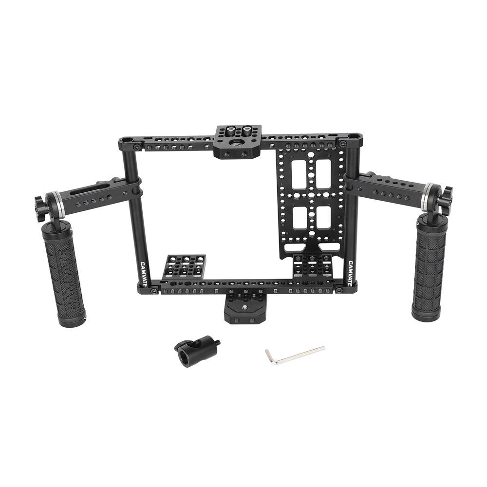 

HDRIG 7 Director Monitor Cage with V-Mount Battery Plate and Dual Rubber Handles чорний