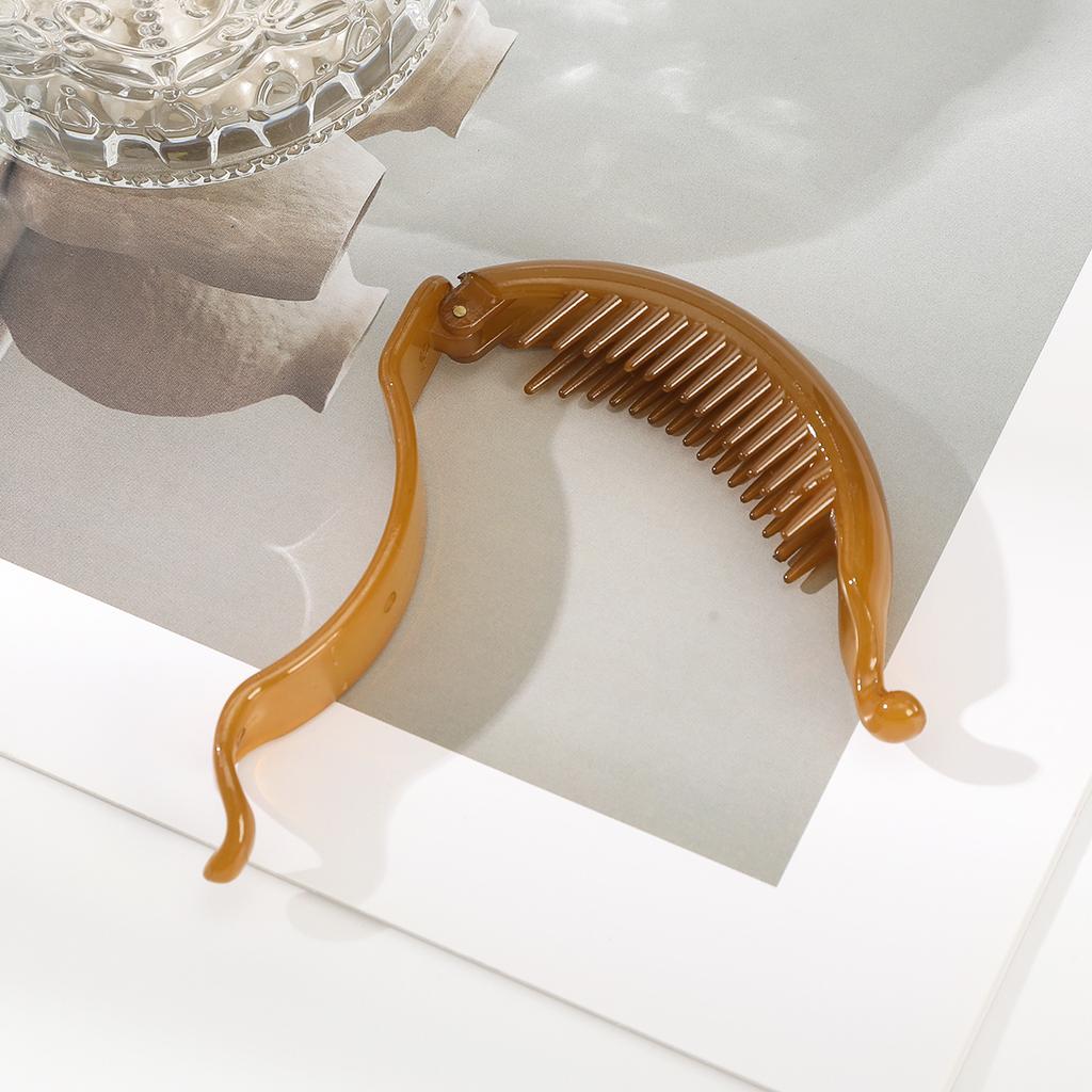 Clips de Banană Culoare Jeleu Gheară de Păr Cataramă Coadă de Cal Suporturi Coadă de Cal Ace de Păr Agrafe Femei Fete Agrafe Accesorii de Păr