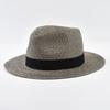 Summer Panama Straw Hats for Women Men Outdoor UV Protection Beach Sun Hat Jazz Cap Fedora
