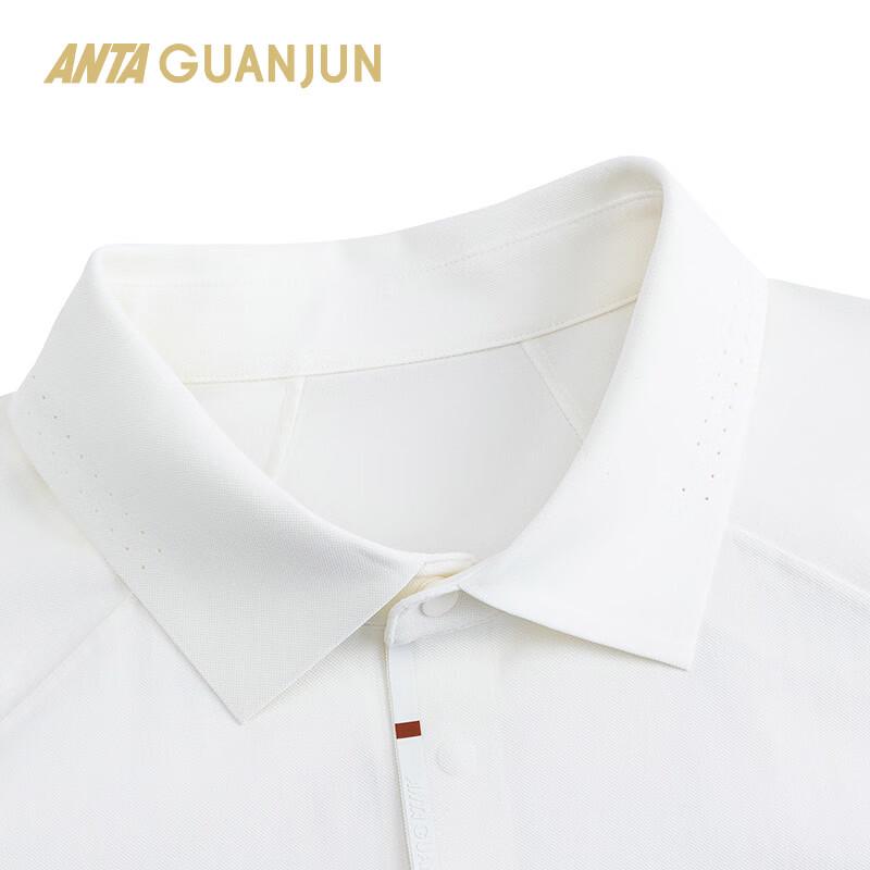 Anta Men's Champion All-Weather Ice-Cool Breathable Business Short Sleeve Polo Shirt