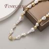 Baroque Beads 18K Gold Plated Spacer Beads,Bracelets Beads Accessories,Separators For Beads,DIY Pearl Necklace Jewelry Making