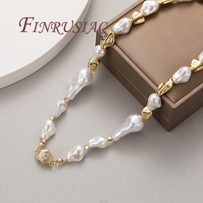 Baroque Beads 18K Gold Plated Spacer Beads,Bracelets Beads Accessories,Separators For Beads,DIY Pearl Necklace Jewelry Making