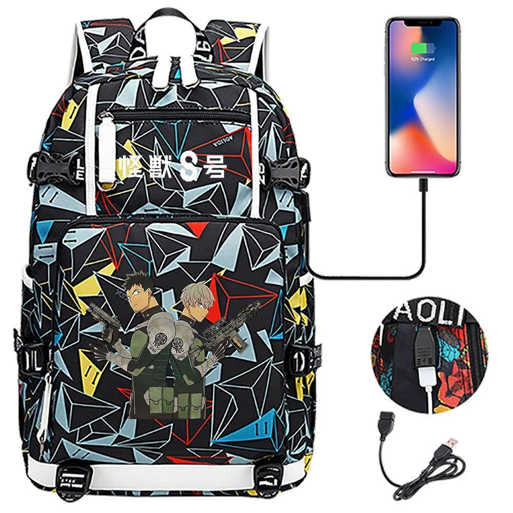 Schulrucksack mit großer Kapazität und Schultergurt; Schüler Drei-teiliges Federmäppchen-Set