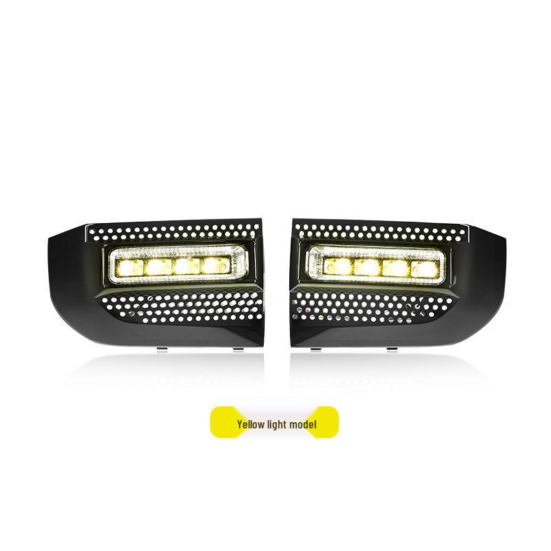 LED Fog Light Upgrade for 2020-2025 Land Rover Defender - Golden Eye Lens, Low Profile