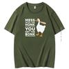 Untitled Goose Games Graphic T Shirts Mess With The Honk You Get The Unique Cotton Short Sleeve Tshirt Summer Mens Clothing