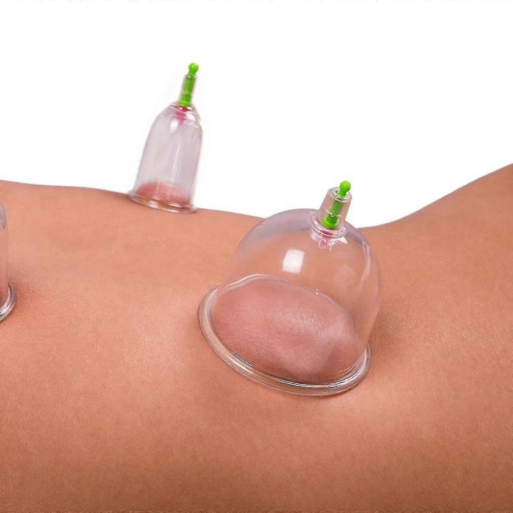 Cupping Set Professional Chinese Acupoint Cupping Massage Set 12 Cups - Pjun