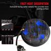 5.75" 5 3/4 LED Motorcycle Headlight Black For  Sportster 1200 XL1200L Custom XL1200C 883 XL883 883L XL883R 48