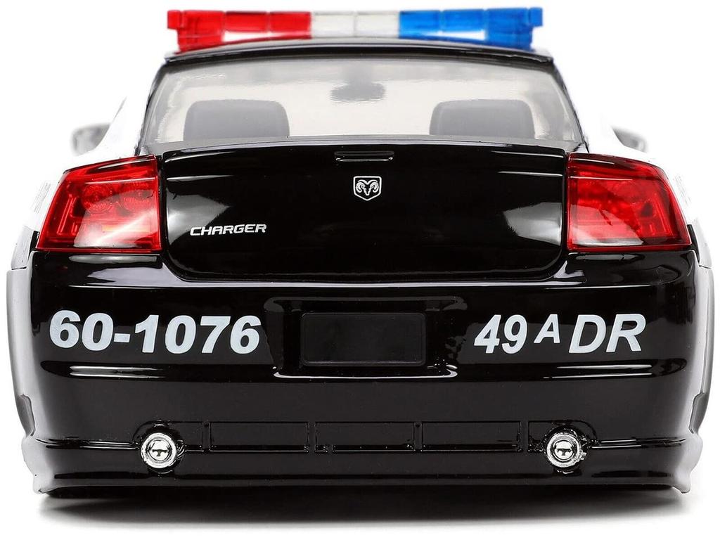 Jada Toys JADATOYS Fast and Furious Diecast Car 2006 DODGE CHARGER POLICE 124 [Item]
