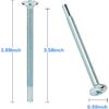 DE60-20066A Microwave Mounting Flat Bolt | Easy Tallation, Universal Fit | Upgrade Your Kitchen (2 Pack)