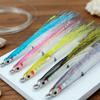 Freshwater Saltwater Fly Fishing Sand Eel /Sandeel Surf Candy,Stainless Hooks,Sea Trout Fly,3D Realistic Fish Eye Fly Lure
