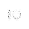Earrings with - Silver Finish - Gruk