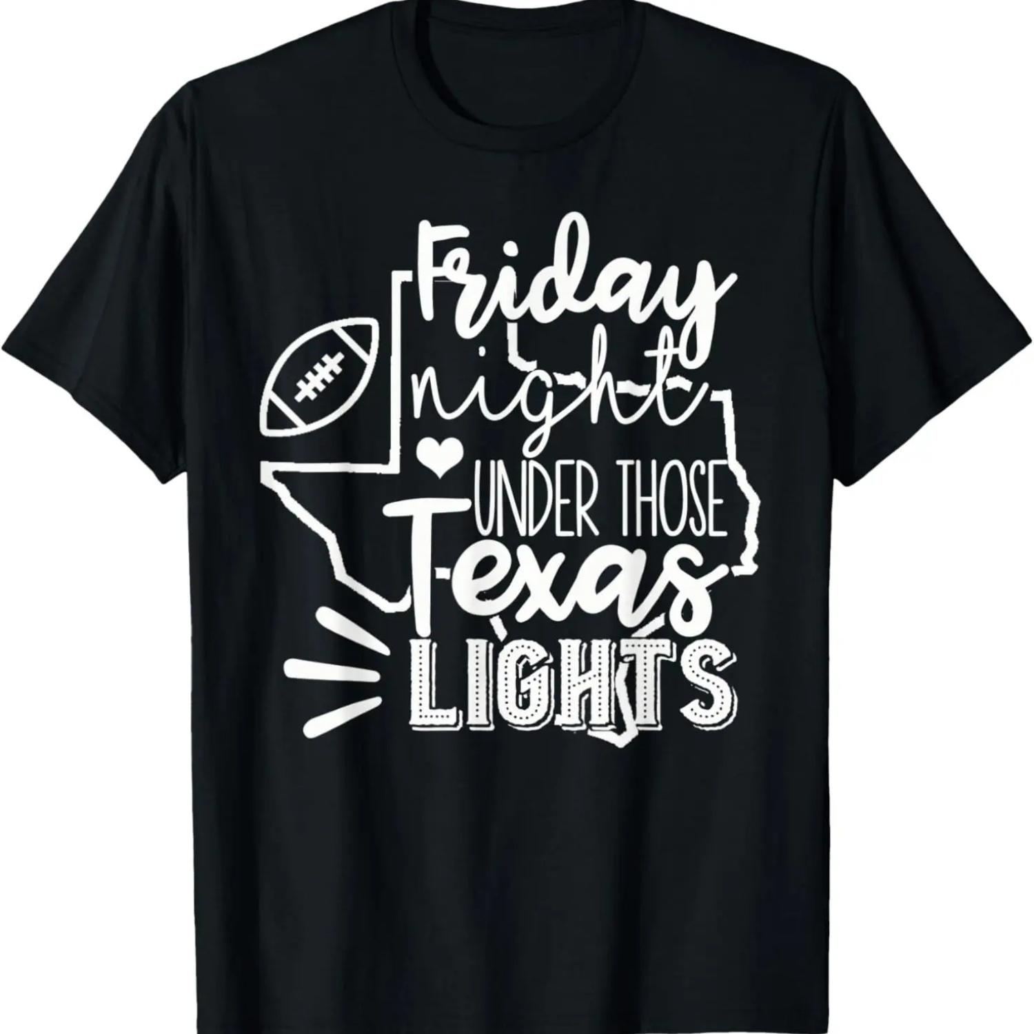 Friday Night Lights Shirt Texas Friday Night Lights Football S чёрный