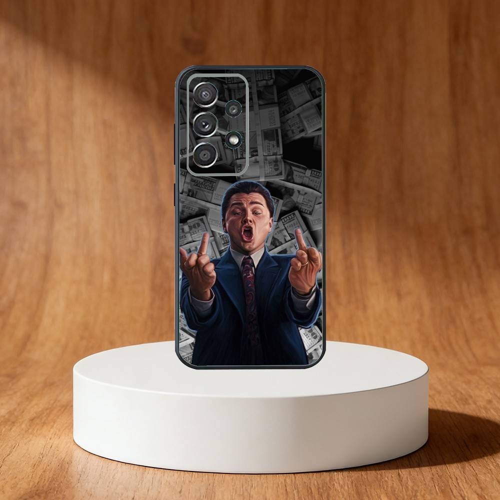 TV The Wolf of Wall Street Phone Case For Samsung S25,S24,S21,S22,S23,S30,Ultra,S20,Plus,Fe,Note,10,9,5G Black Cover