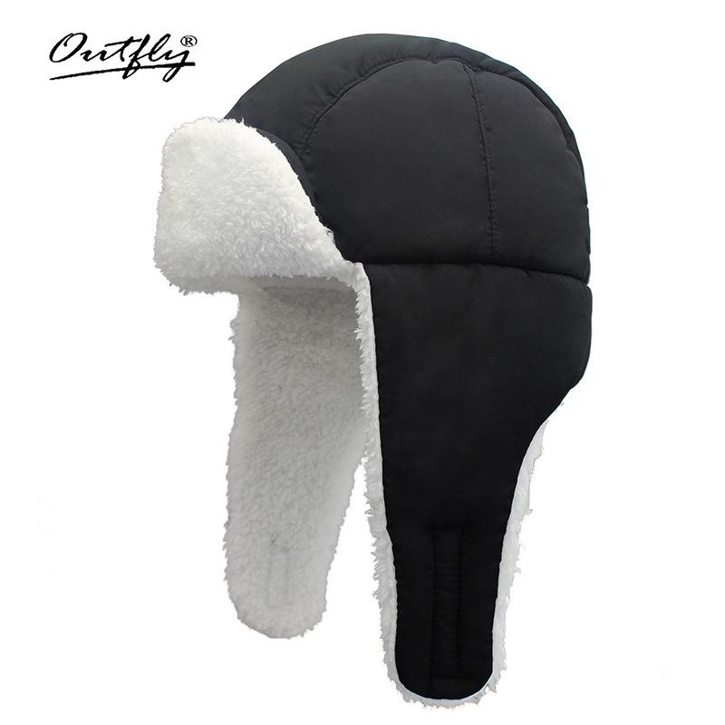 Children's Hats Winter New Imitation Lamb Wool Ear Caps Ski Warm Baby Flying Caps