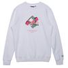 BLACK HOODY 3D Cube Crewneck Sweatshirt White