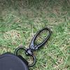 Anti Lost Retractable Key Ring Buckle Easy-to-pull Buckle Rope Elastic Badge Holder  Female