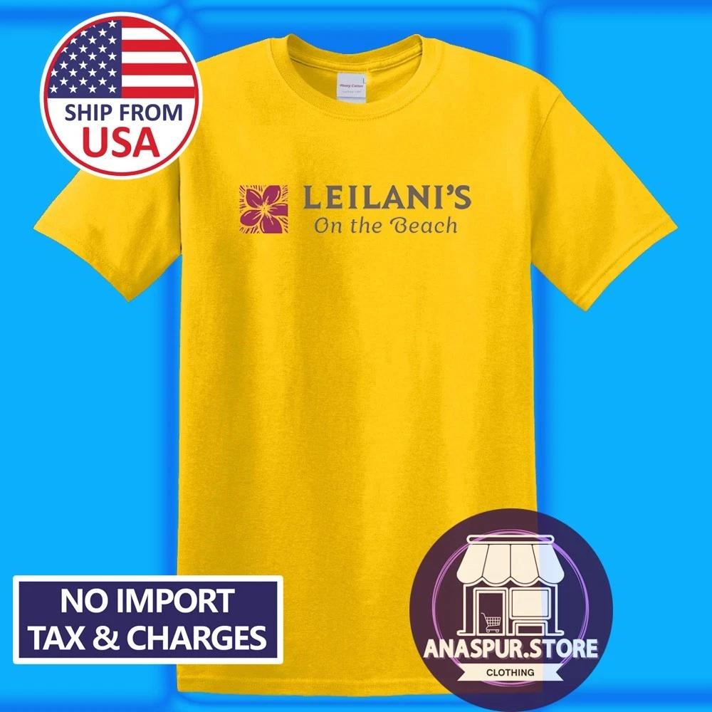 Leilani s on the Beach Maui Hawaii Restaurant Men s Yellow Size S-5XL S