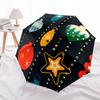 1pc Colorful Lights Open/Close Folding Umbrella - Raining Gear for Travel Umbrella, All- Portable Umbrella for & Men 8-Rib yy251229017