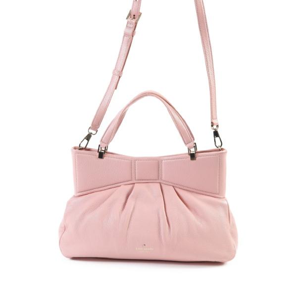 

Kate Spade With Shoulder strap 2WAY Shoulder Bag Calfskin pink Women Used