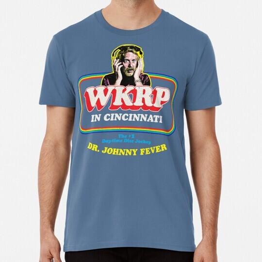 Dr Johnny Fever Wkrp In Cincinnati Size S to 5XL Made in the USA T-Shirt S разноцветный