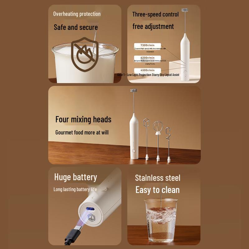 Jingdong Joybuy Electric Handheld Milk Frother