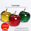 Crystal Apple Ornament - Elegant Car Decoration & Perfect Gift for Birthdays, Festivals, Christmas, or Girlfriend