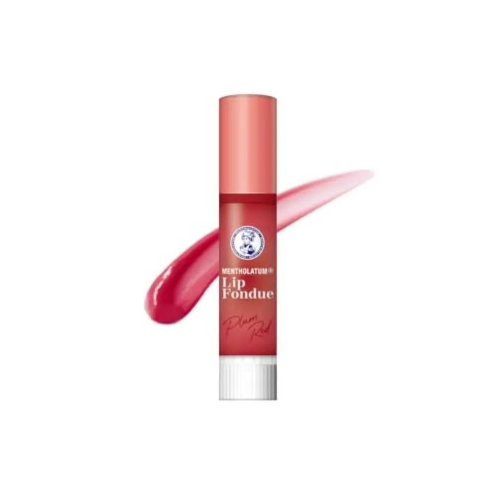 Mentholatum Lip Balm Fondue Plum Red 3.2g 6-Piece Set